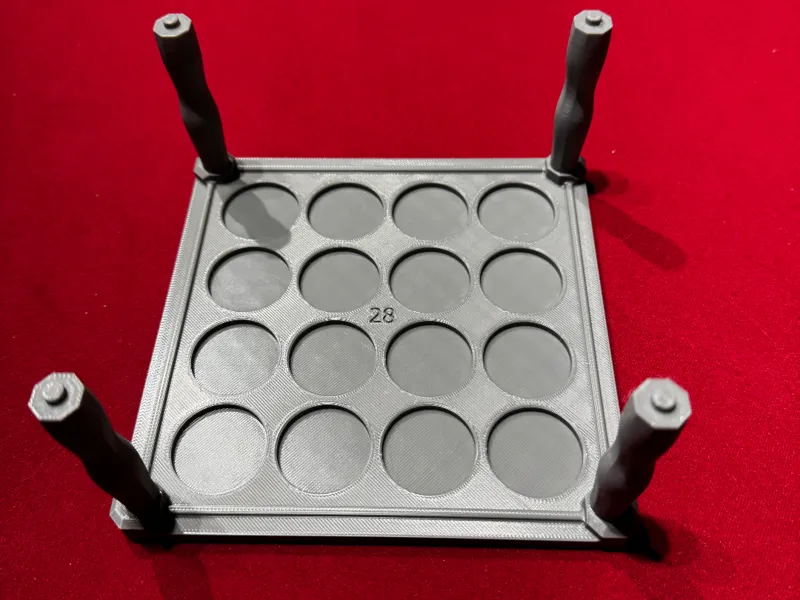 28mm Minature Stackable Oraganization Tray 40k