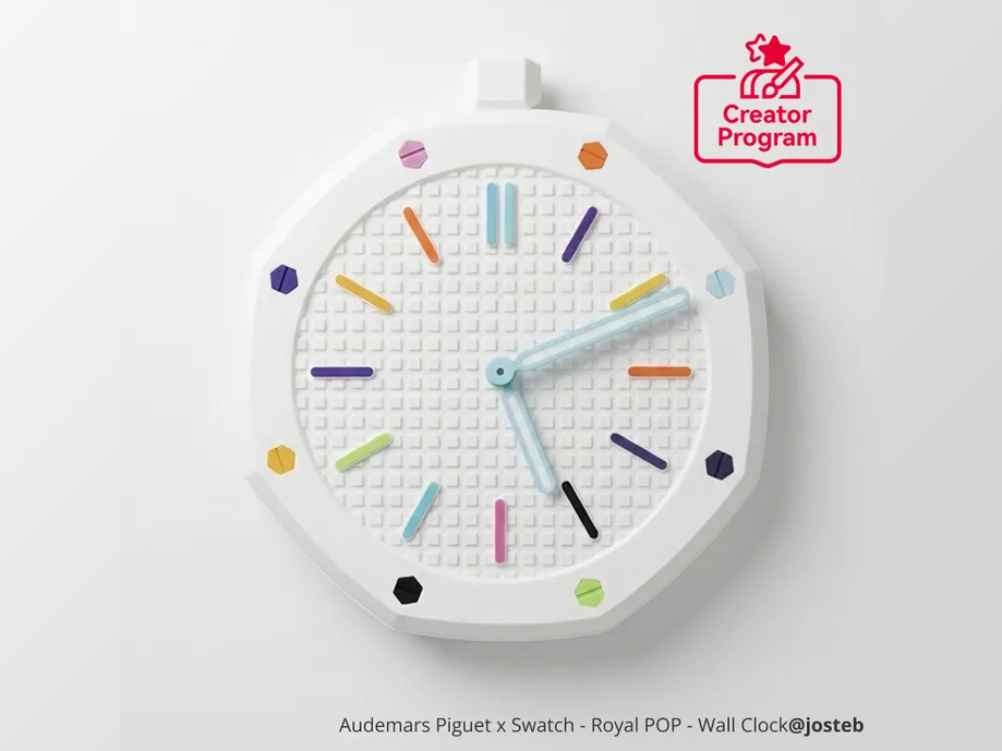 Audemars Piguet x Swatch - Royal POP - Wall Clock