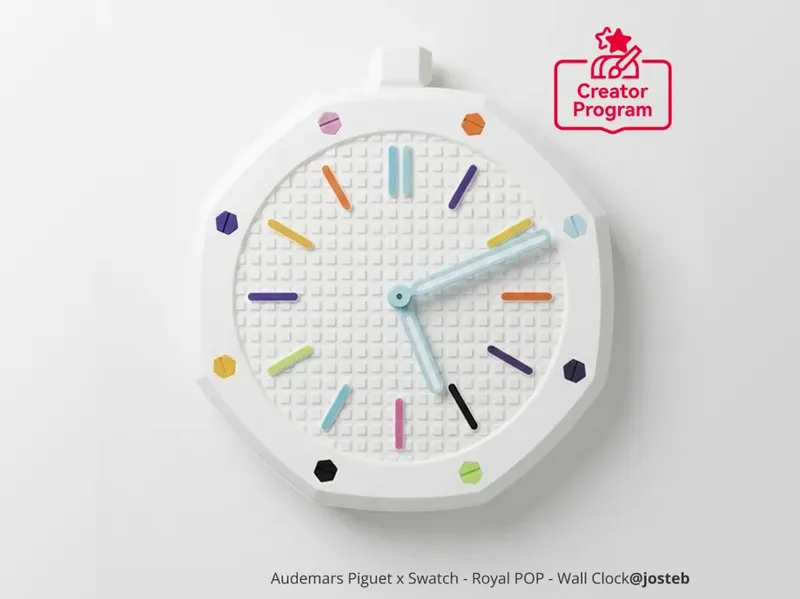 Audemars Piguet x Swatch - Royal POP - Wall Clock