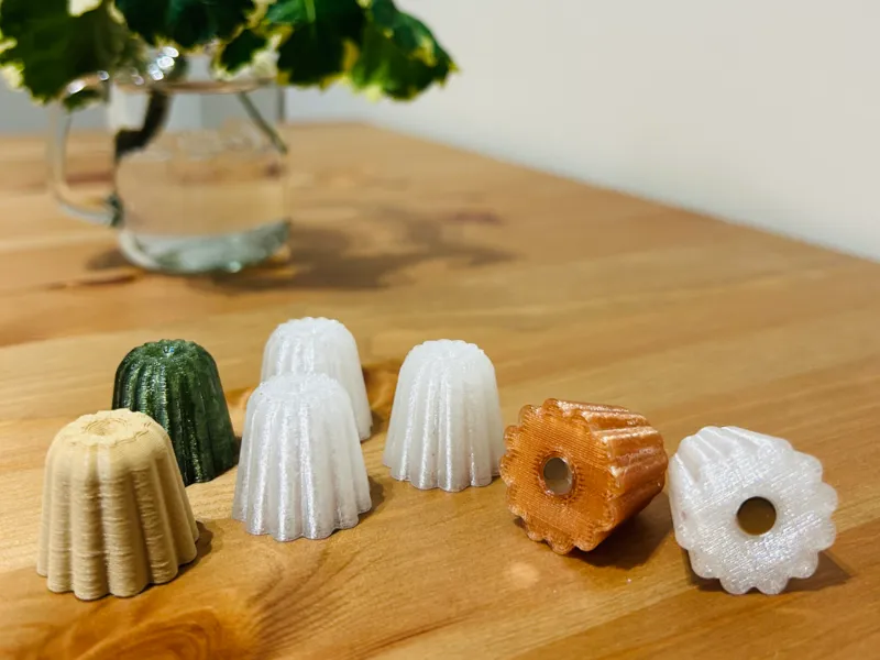 Mini Canelé Fridge Magnet