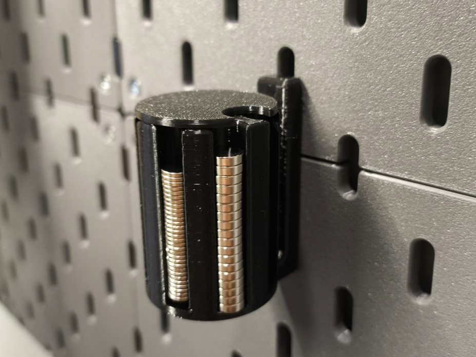 Revolver-style magnet holder Skadis - 1