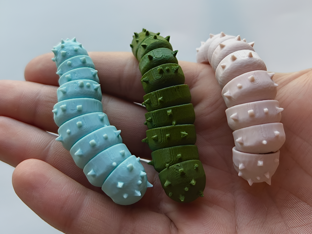 Mini Flexi Caterpillar Fidget Toy | No Support