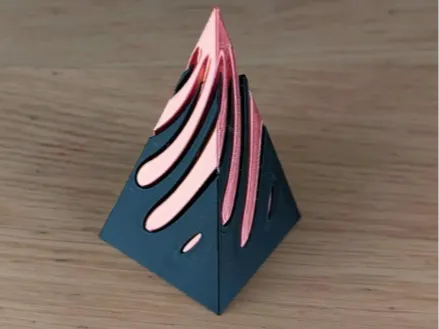 Spiral Fidget  Pyramid