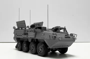 Modelo para impresión 3D: 斯崔克M1129 MCV-B 1/35 混合悬挂 全耗材打印 可开舱门 车族计划 — vista de referencia 4