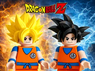 Son Goku – Figurine 3D Brick Man