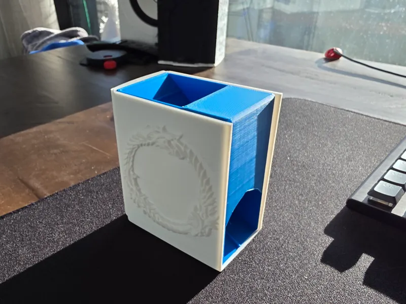 Compact Dice Tower with cover