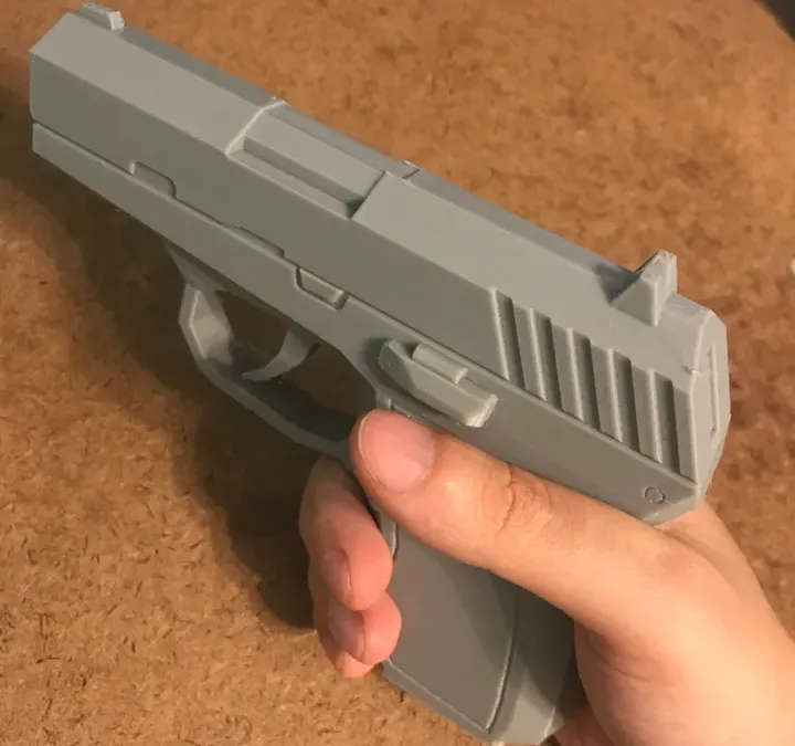 Réplique décorative de pistolet SCCY CPX-2