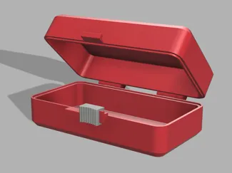 Parametric print-in-place box
