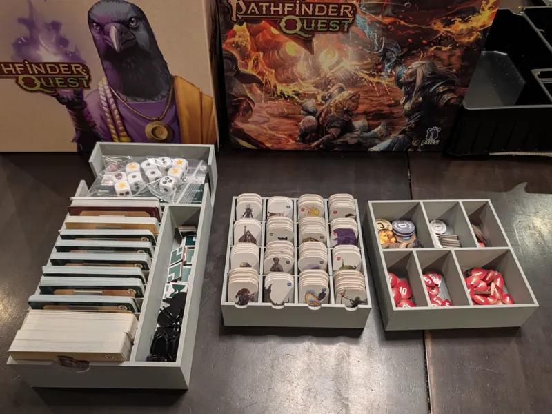 Pathfinder Quest Storage and Dashboards