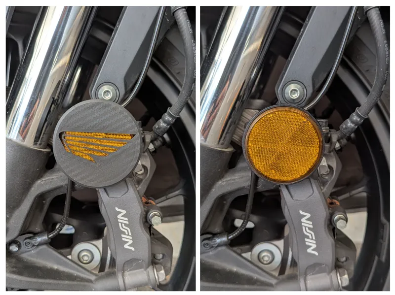 Honda Hornet CB750 reflector cover