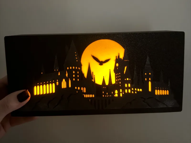 Hogwarts Light Box
