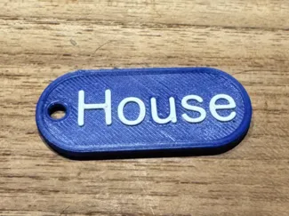Keychain Label