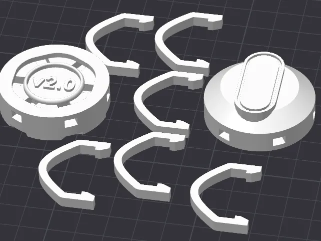 TNTBA Anti-Vibration Feet 2.0 for A1 A1Mini
