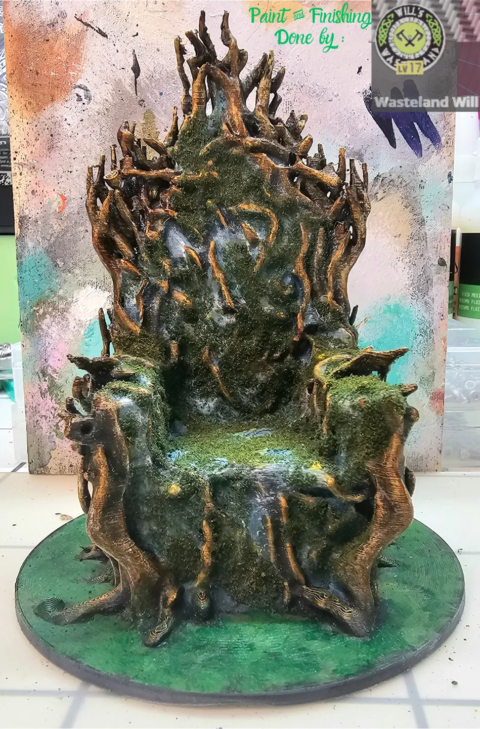 زينة المنفى القديمة المصنوعة يدويًا، تصميم خاص، تمثال مخلوق قوي مجنح عملاق