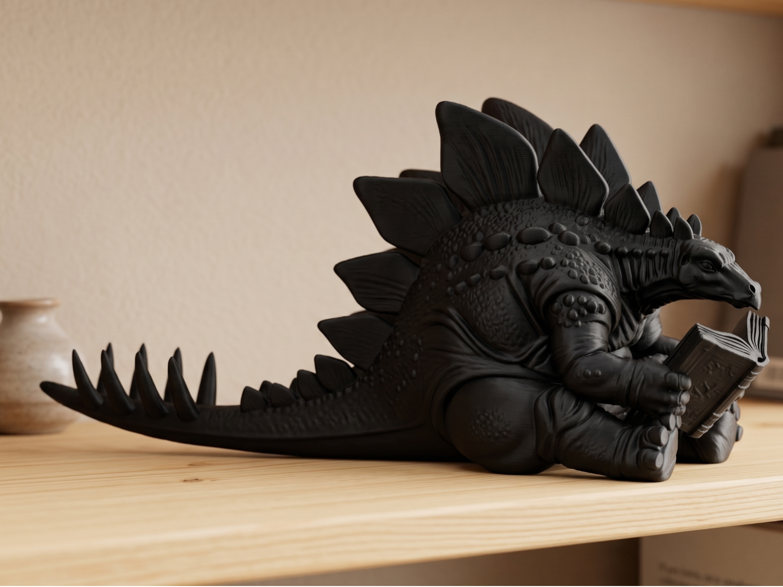 Stegosaurus Bookworm –  Reading Companion