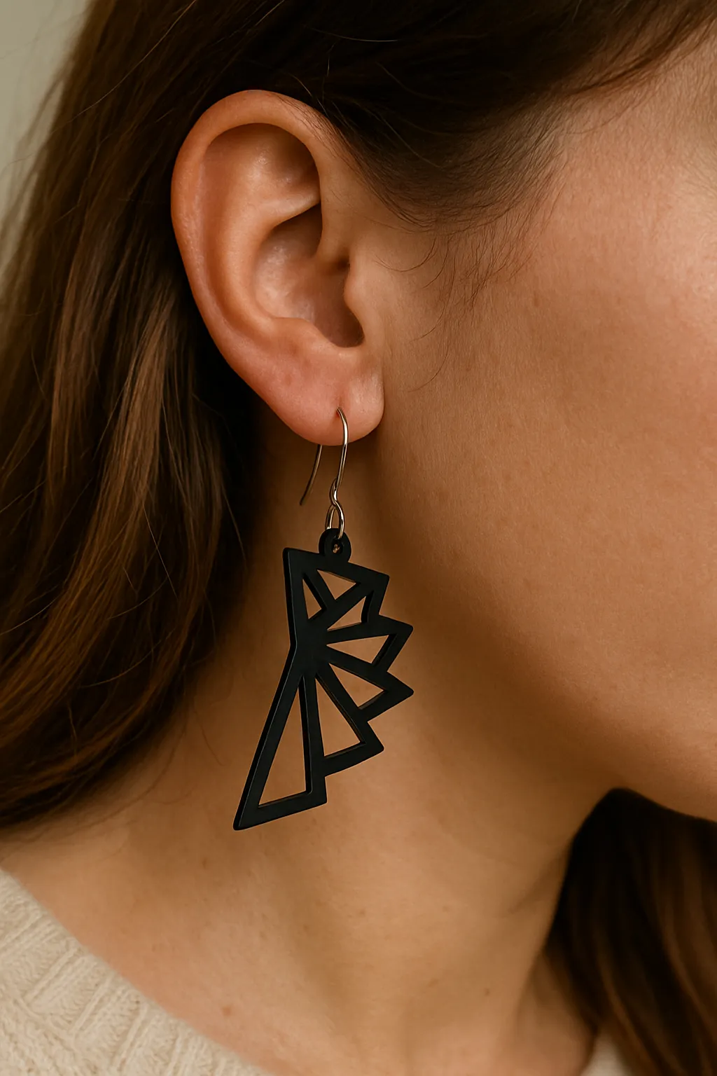 Geometric Earrings view 4