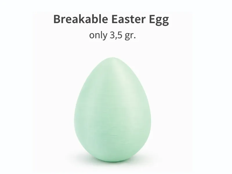 Breakable Easter Egg