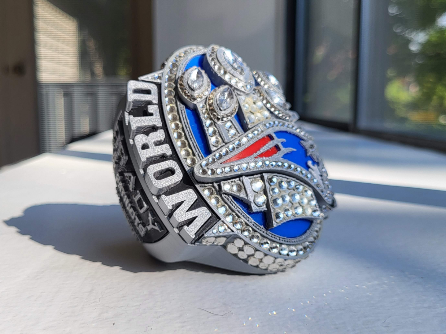 New England Patriots SB LI Ring (large) 3D model