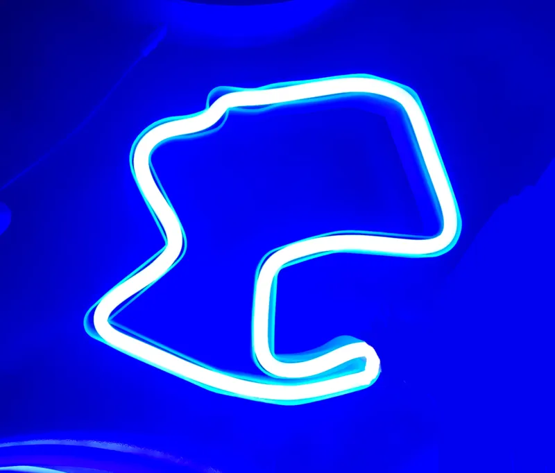 Laguna Seca Raceway LED Neon Sign