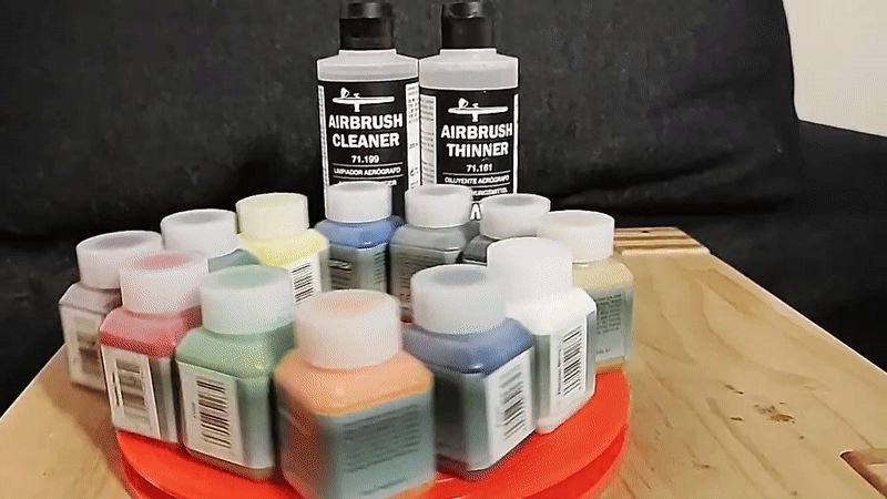 Airbrush turntable 18cm