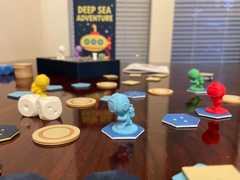 Deep Sea Adventure 深海大冒险 Board Game +Expansions 