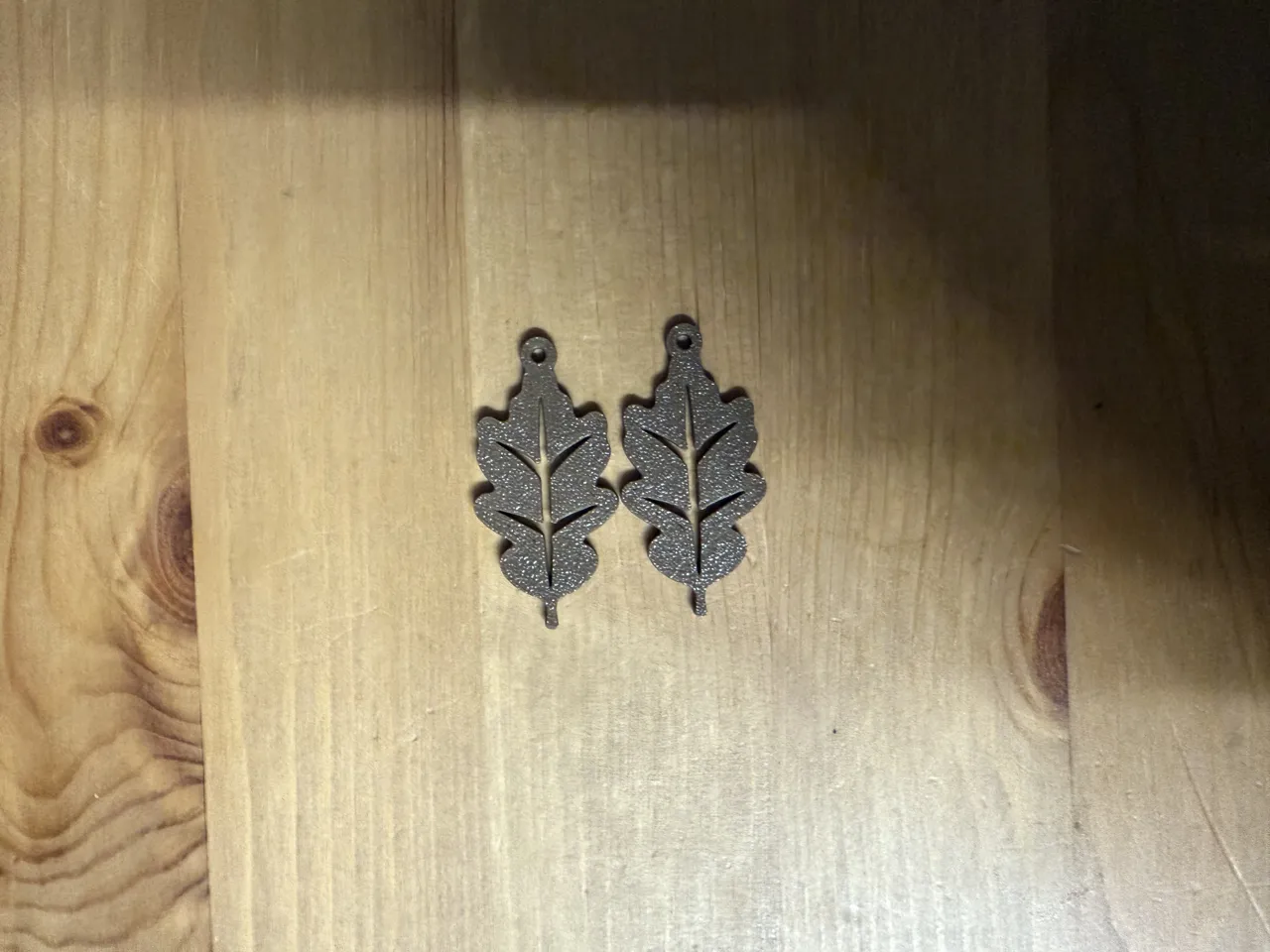 Leaf Earrings view 2