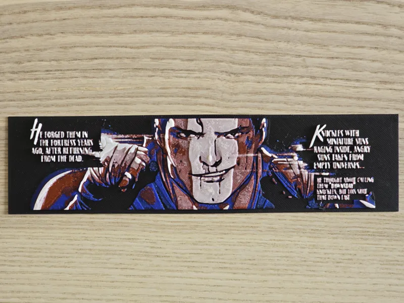 Superman - DC K.O - HueForge