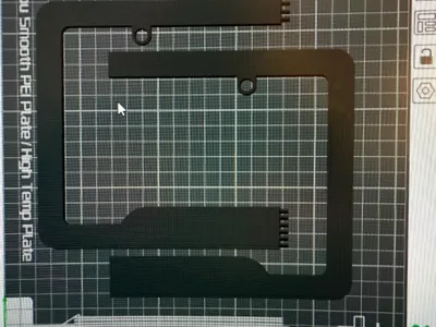 Blank License plate Frame