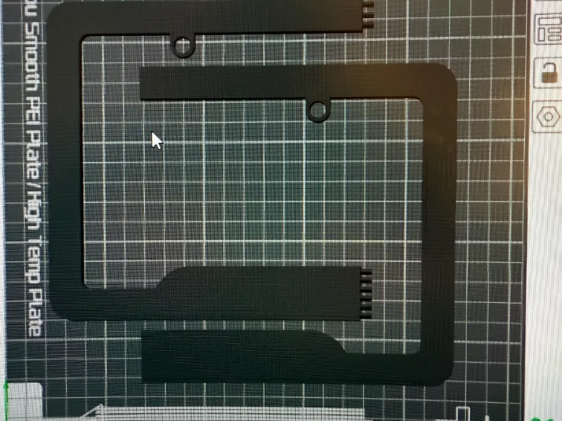 Blank License plate Frame