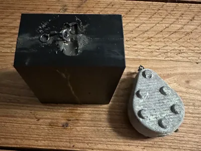Carp Fishing Cement weight 