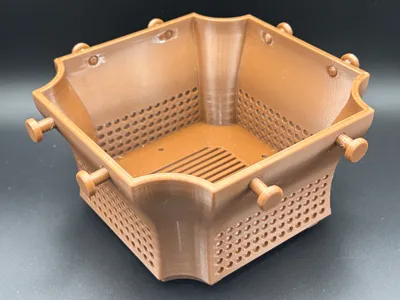Bonsai-Pot Quadrat Airlayering-, TiePot