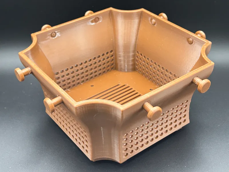 Bonsai-Pot Quadrat Airlayering-, TiePot