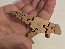 Flexi fidget t-rex