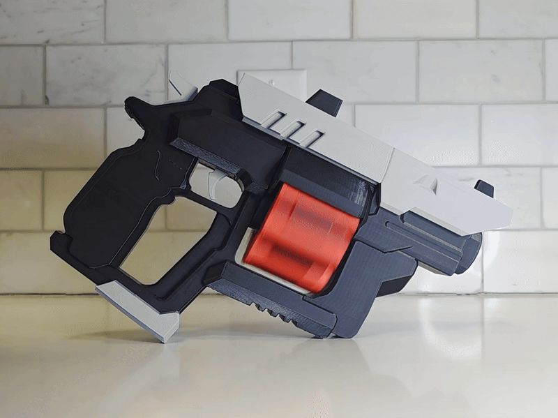 Fortnite Wrecker Revolver Interactive Model 11"