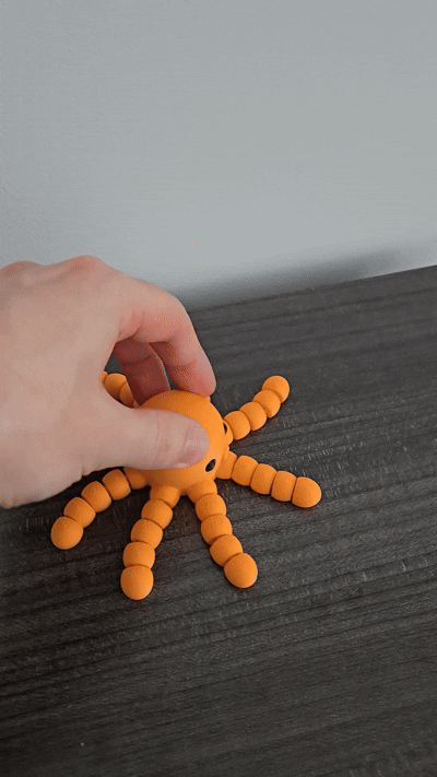 Flexi Octopus Toy - Wiggly Octopus Fidget Toy