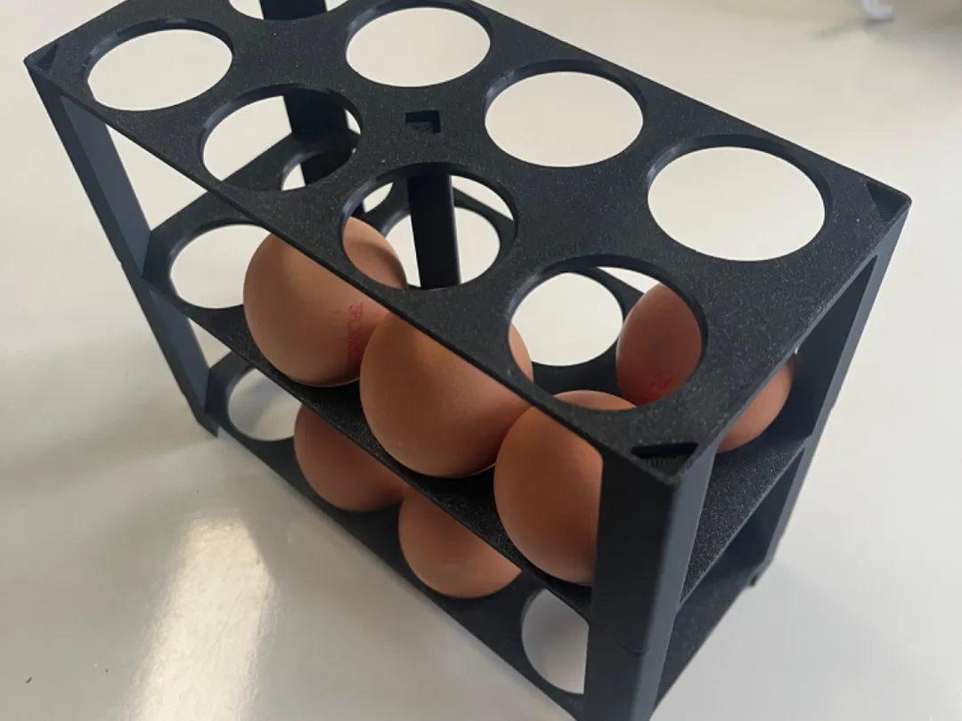 Stackable Egg holder storage - Free 3D Print Model - MakerWorld
