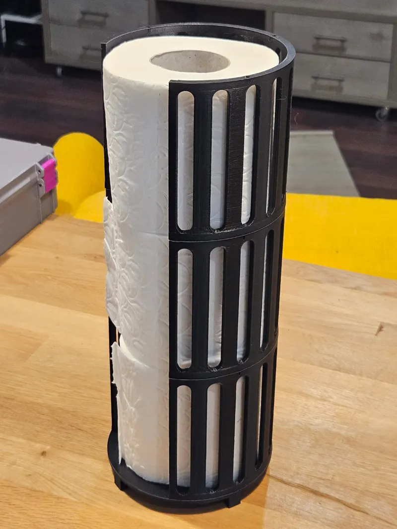 Parametric Modular Toilet Paper Holder