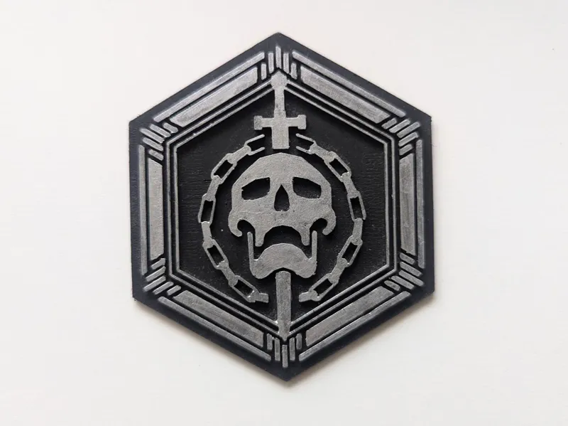 Hex Tile Coaster - Destiny Raid