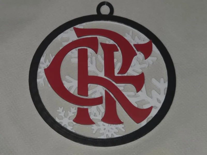 Enfeite de Natal comemorativo do Flamengo  Sem AMS