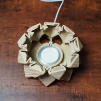Lampe cube décorative — photo 2