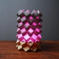 Lampe cube décorative — photo 4