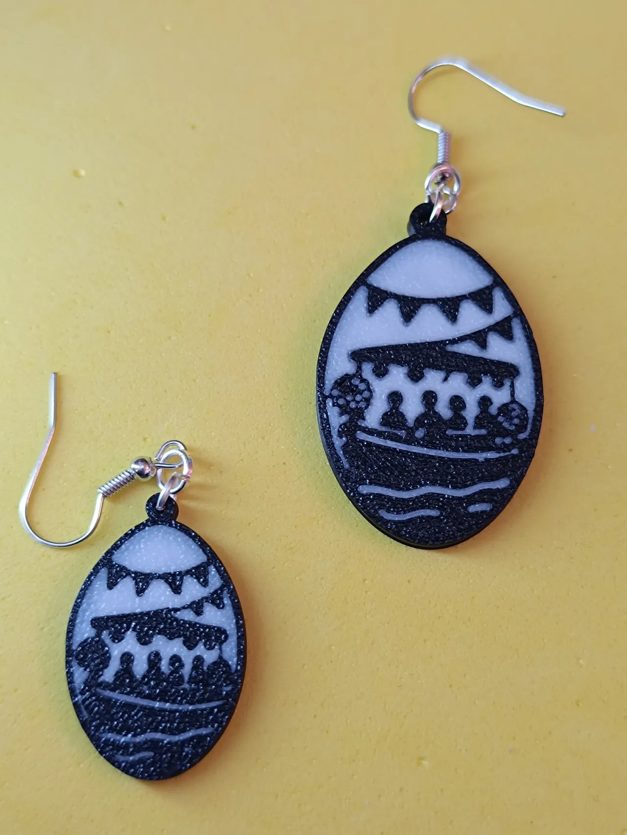 Pendientes "Os Caneiros" view 4