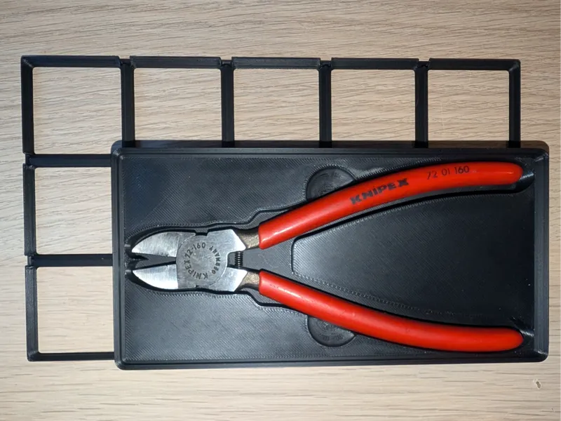 Clipper Knipex (72-01-160) 4x2 Gridfinity Storage