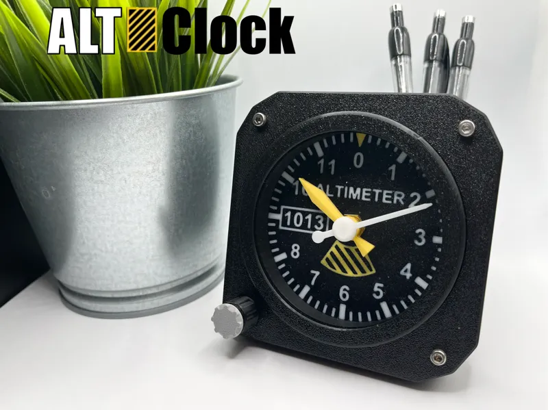 Altimeter Clock