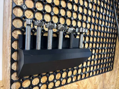 Multiboard Forstner Drill Bit Holder