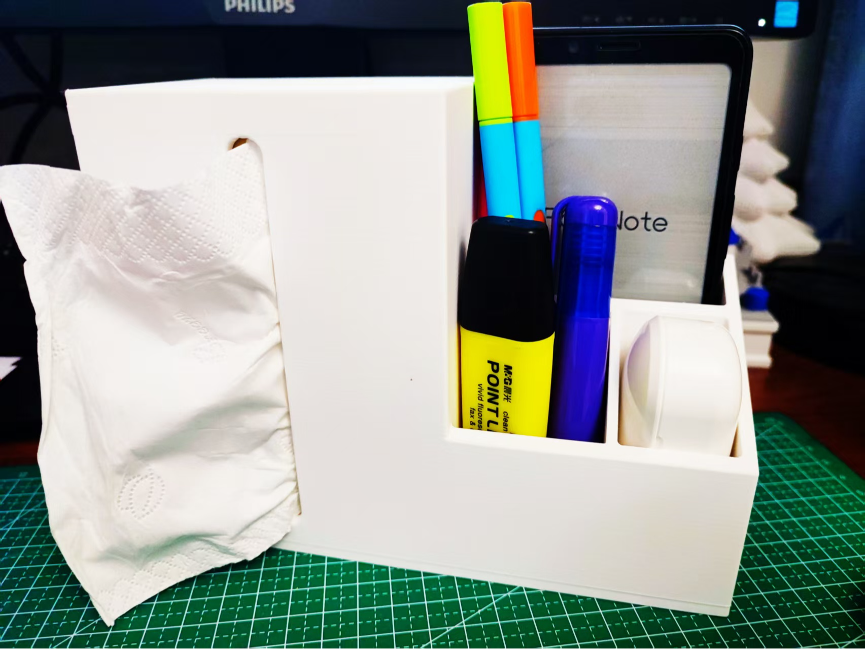 好看实用的收纳盒 Very nice tissue storage box 纸巾盒 抽纸盒 笔筒