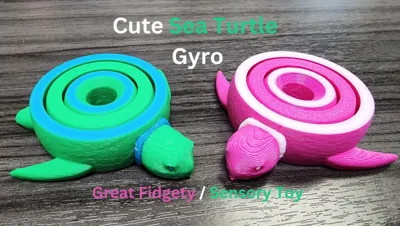 Gyro / Fidgety Sea Turtle
