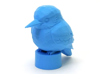 Kingfisher Low Poly (Requires) Support
