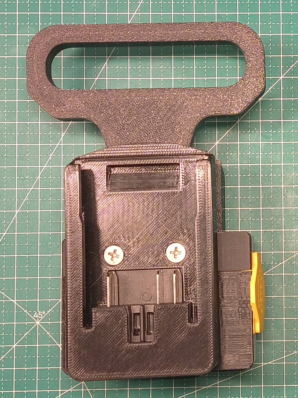 Miniatura 2 do modelo 3D 威克士大脚电动工具多电池（二，四，六）块串并联支架