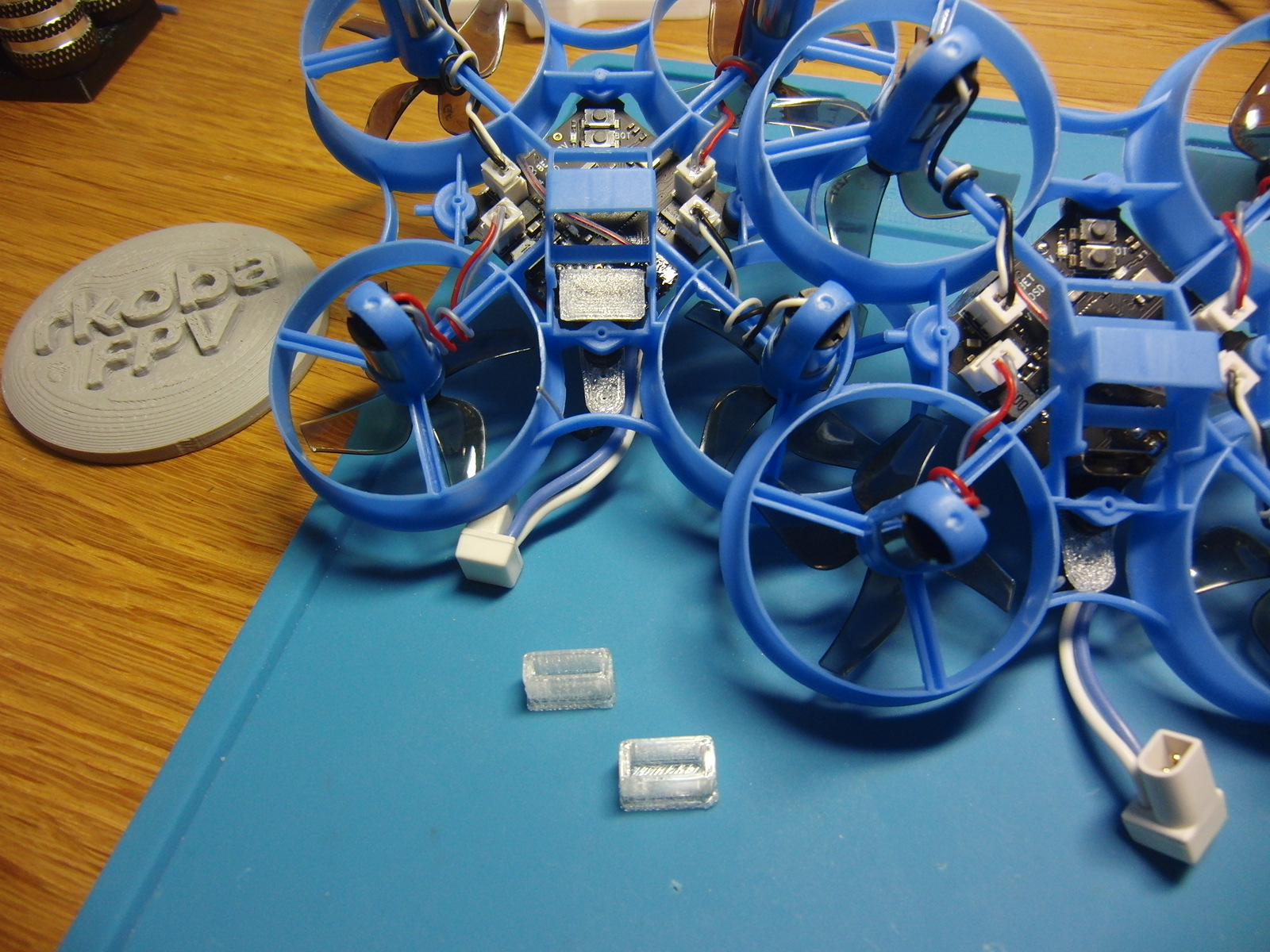 TinyWhoop Micro‑B Port Cover – Battery Protection
